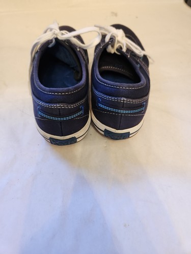 Keds Womens Size US Size 7.5 Ortholite WF52711 Blue Canvas Sneaker Boat Shoe - Picture 7 of 7