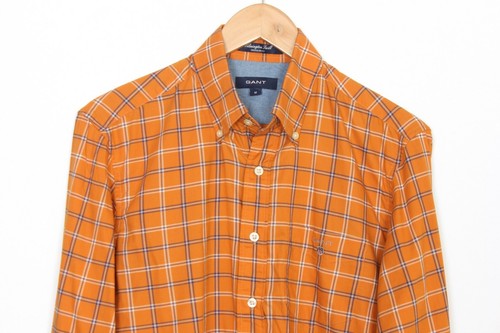 GANT WILMINGTON TWILL Regular Fit Casual Shirt Long Sleeve Men Size M - Picture 3 of 9