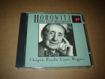 欧LP Vladimir Horowitz Last Recording S45818 Sony Classical /00400 Frederic Chopin, Joseph Haydn, Richard Wagner, Franz Liszt