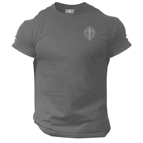 Odin Spear T Shirt Pocket Gym Clothing Bodybuilding Workout Exercise Vikings Top - Picture 7 of 19