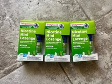 Nicorette 2mg Mini Nicotine Lozenges stop smoking aid EX: 12/27