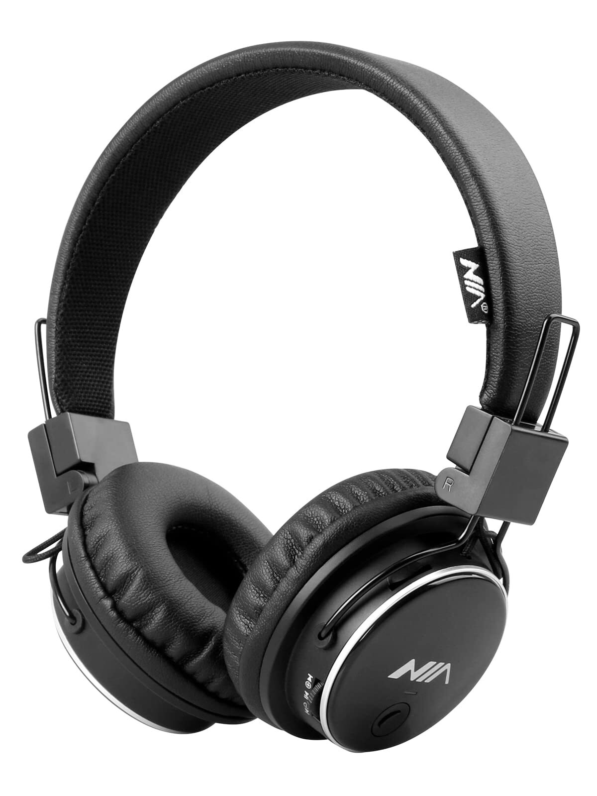 NIA Wireless Over-Ear Headphones Foldable Stereo Bass Bluetooth Colorful