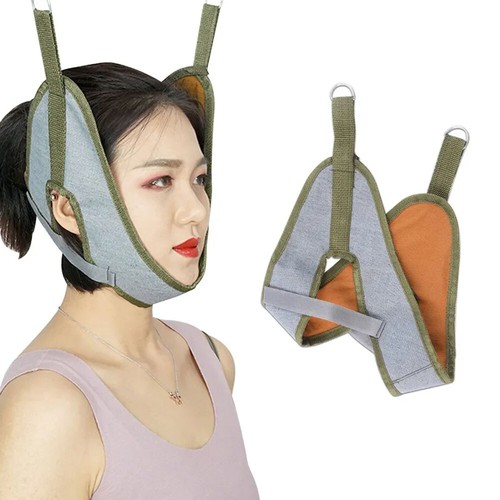 1 pieza Alivio del dolor Colgante Cuello Estirador Cuello Tracción Cervical Equipo de estiramiento Soporte - Imagen 3 de 11