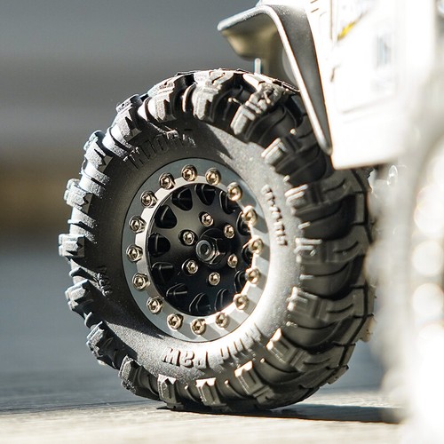 INJORA Aluminium Beadlock 1.3 Wheels fr TRX4M SCX24 1/24 1/18 RC Crawler Upgrade - Picture 24 of 36