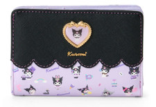 Sanrio KUROMI Zipper Wallet  KUROMI 20th Anniversary  Japan NEW