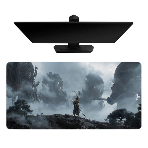 Black Myth WuKong Schreibtisch-Spiel-Maus-Tastatur-Pad, groß, rutschfest (800 x - Afbeelding 2 van 10