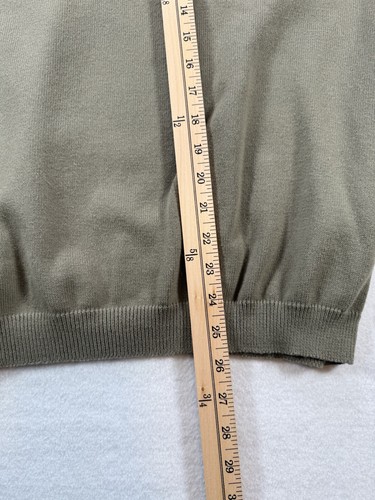 Eddie Bauer Mens Green pull over sweater size M - Picture 6 of 10