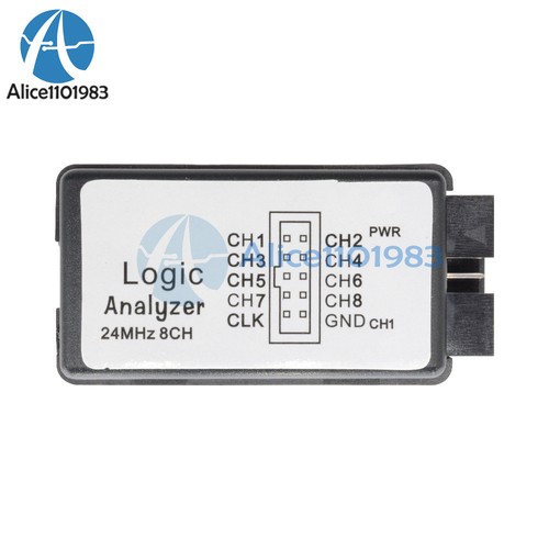 Set di dispositivi analizzatori logici USB 24 MHz 8 CH 24 MHz per ARM FPGA M100 - Foto 12 di 12