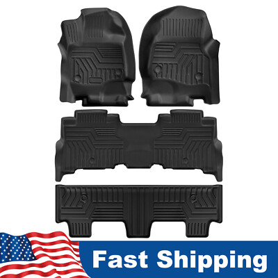 4X Floor Mats Liner for 2018-23 Ford Expedition & Max ,2018-21 Lincoln Navigator
