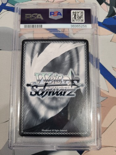PSA 10 Takane Lui E077 SSP Firmado Hololive Inglés Blanco Negro - Imagen 2 de 4