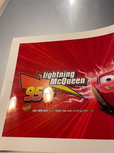 Disney Pixar Cars Nationwide Advertisement Printer proof Test Proof Artwork - Picture 11 of 11