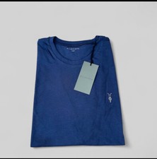 MENS ALL SAINTS CREW NECK PLAIN SHORT SLEEVE T-SHIRT