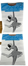 NEW 2X Capezio SUN Footed Womens Figure Skate Tights SIZE S FOOTED