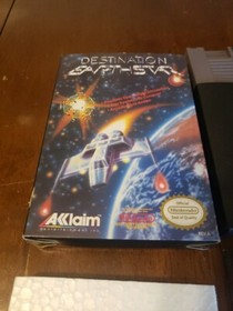 Destination Earthstar ~ Nintendo NES ~ Complete in box CIB ~