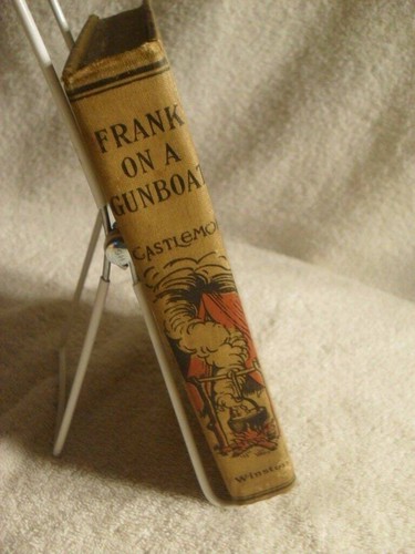 Frank on a Gunboat (Frank and Archie Gunboat Series2) Harry Castlemon 1872 Book - Picture 2 of 5