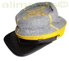 American Civil War ACW Confederate Cavalry Captain Kepi Hat Cap-All Sizes