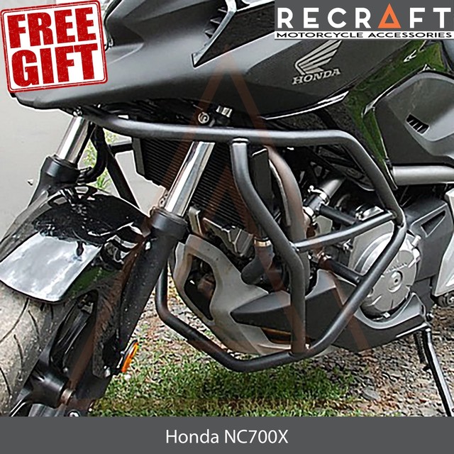 Honda NC700X Crash Bars Engine Guard Frame Protector + GIFT eBay