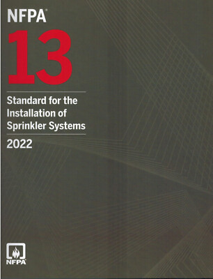 NFPA 13, Standard for the Installation of Sprinkler Systems, 2022 Edition (New) 9781455927814| eBay