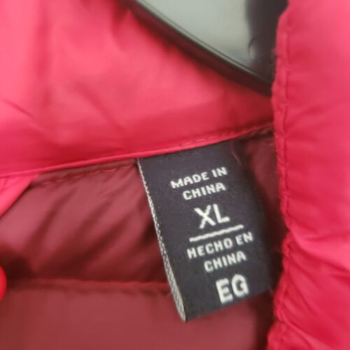 Club Room Down Puffer Vest Mens XL Packable Pouch Performance Water Resistant - Picture 3 of 15