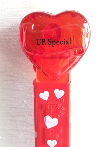 PEZ - Valentine Hearts - Choose from Pull Down Menu - 2008 Dark Red Crystal - Bild 15 von 15