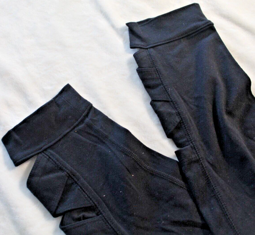 SO Women's Basic Stretchy High Rise 7/8 Lounge Life Legging Size M Black NWTs - Picture 3 of 6