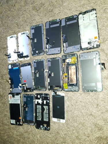16X verschiedene Smartphone-Bildschirme - SCHEINEN INTAKT ZU SEIN, LESEN SIE BESCHREIBUNG AA2571 - Bild 4 von 4