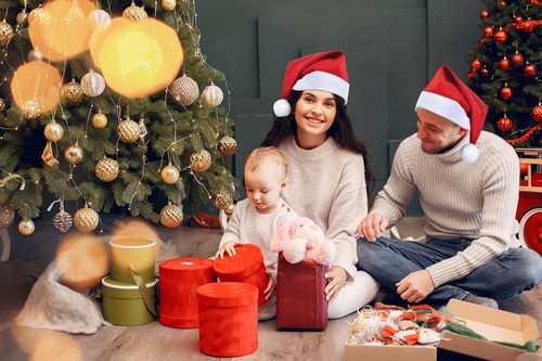 Weihnachten Nikolausmütze warm rot & weiß festlich klassisch weich Filzhut Kostüm - Bild 45 von 67