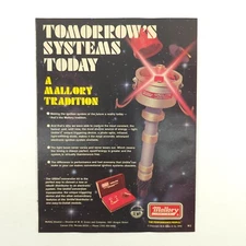 Mallory Unilite Ignition Upcycled Promo Art Print Ad 1979 Popular Hot Rodding