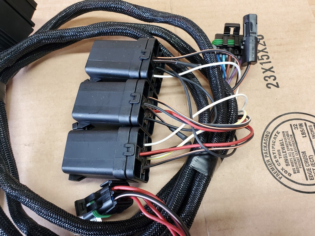 Western Snow Plow Light Harness for Chevy GMC Hb3 H11 Hir2 - 69818