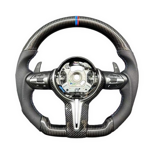 Carbon Fiber Steering Wheel Fit for BMW F30 F31 F32 F33 F34 F36 F22 F23 M2 M3 M4 - Picture 5 of 5