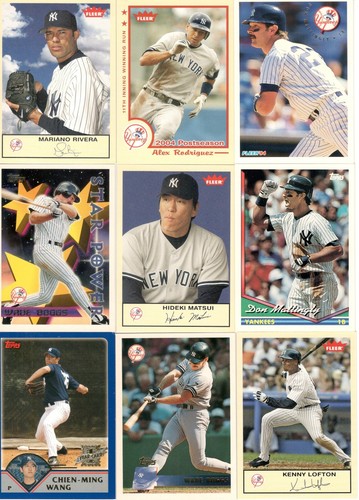 New York Yankees 204-Card Chase, Vintage & Unique Card Collector's Lot - Picture 2 of 13
