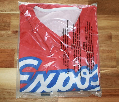Maglia da baseball Montreal Expos Style di Akadema - Taglia Medium - Rosso - #7 - Gioventù - Foto 7 di 7