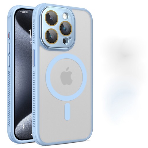 Magnetische durchscheinende stoßfeste Linse Film Hülle für iPhone 16 Pro Max 15 14 13 12 - Bild 14 von 18