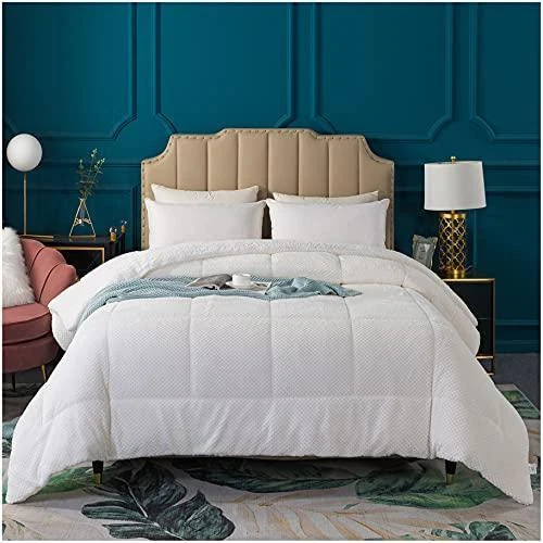 Plush sherpa comforter hot sale