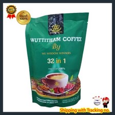 Instant Coffee 32 in 1 Herbs Wuttitham Healthy Mixed Manage Weight Control