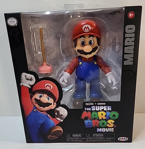 Jakks Pacific The Super Mario Bros. Movie Mario Actionfigur Nintendo Neu mit OVP - Bild 1 von 6