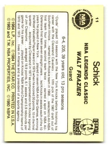 1985 Star Schick Basketball #1-25 NM/MT You Choose Complete Your Set Rick Berry - Picture 23 of 51