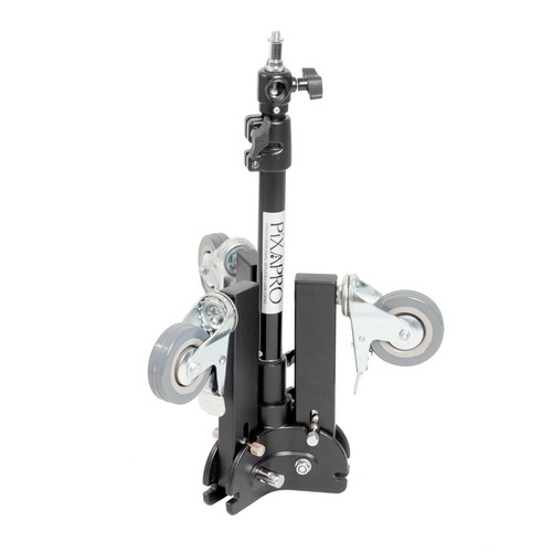 Soporte de piso de alta resistencia de 18,5-66 cm con fondos plegables para patas - Imagen 4 de 6