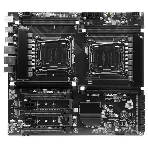 DDR3 X99 ATX Gaming Motherboard Black + 2x Intel LGA2011-3 E5-2676/2678 V3 CPU - Picture 15 of 24