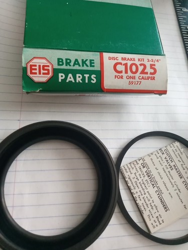 NEW C1025 59177 One Caliper Old Stock EIS Disc Brake Kit Parts 2-3/4" - Picture 4 of 5