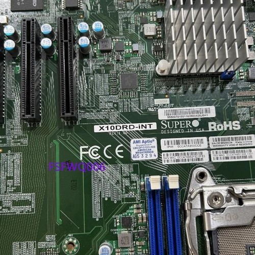 Supermicro X10DRD-iNT 2-socket server motherboard C612 chip U.2 NVME - Afbeelding 3 van 4