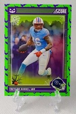 🏈2024 score-a-treat TREYLON BURKS (green bats parallel) #275🏈 *Titans*