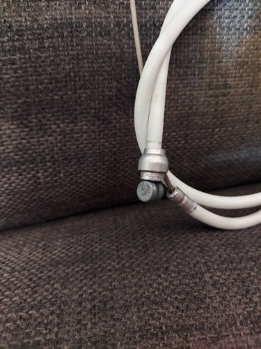 ORIGINAL SUPER RARE WHITE FRONT DIA COMP DATED 85 CABLE ORIGINAL 80S BMX - Bild 3 von 4