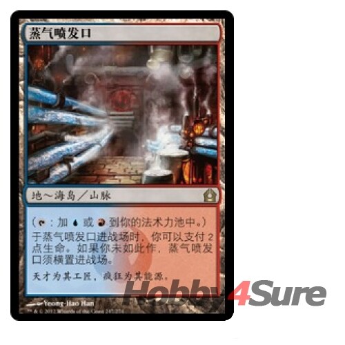 Chinese Steam Vents M/NM Magic: The Gathering MTG Return To Ravnica - Picture 1 of 1