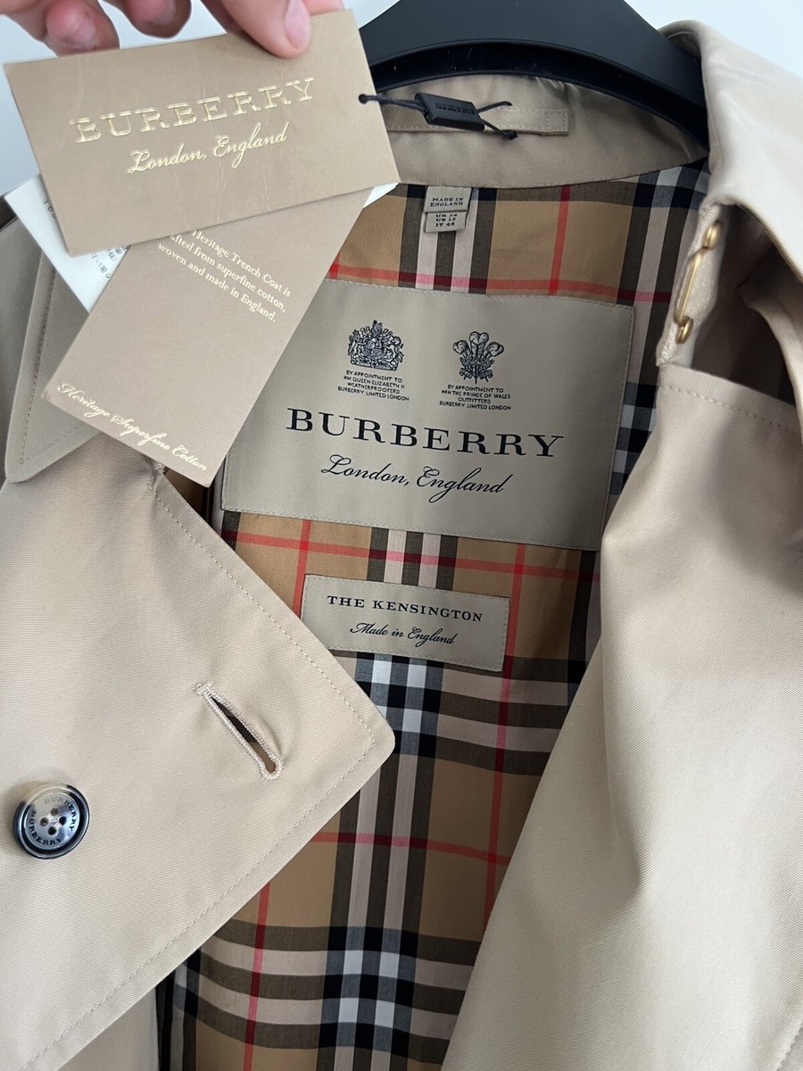VIP【関税送料無料】希少 Burberry Kensington Trench NEW Burberry Kensington Trench Coat with Detachable Hood