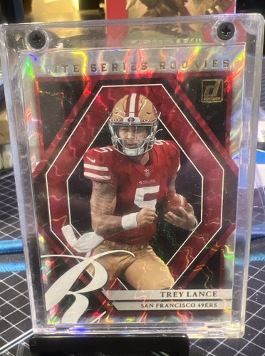 2021 Panini Donruss Elite Series Rookies Trey Lance #ESR-TLA 49ers RC 11189  - Bild 1 von 3