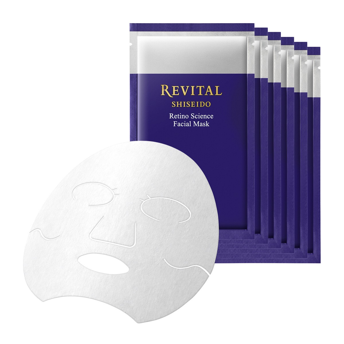 REVITAL Retino Science Facial Mask 6枚入 Shiseido REVITAL Retino Science Facial Mask 18ml × 6 Sheets