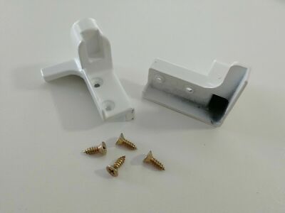 Kit supporto cerniera bianco per forno da incasso 481931038488 Whirlpool- Philips | eBay