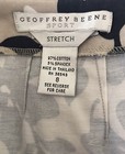 Geoffrey Beene Sport Stretch Straight Pencil Skirt Size 8 Black & Tan Floral  — photo 4
