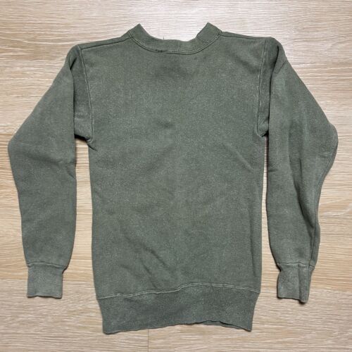 Felpa Vintage Camp Lake Hubert Minnesota S XS Running Man Champion Pullover Usato in ottime condizioni - Foto 2 di 7